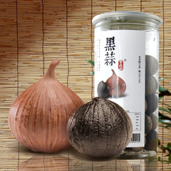 独头黑蒜日本黑色大蒜金乡 熟成发酵黑蒜头500g