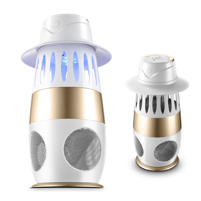 智能光控LED灭蚊灯家用虫婴儿灭蚊器静音 室内一扫光电子捕驱蚊机