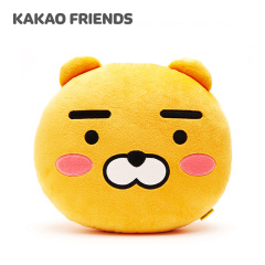 kakao friends Ryan办公室午睡枕 韩国脸型趴睡枕 沙发抱枕靠垫