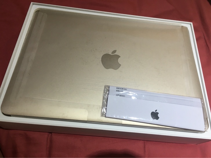 苹果MacBook12英寸笔记本电脑金色MK4M2CH/A