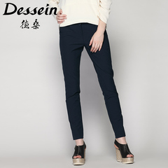 Dessein/德桑欧美春秋新品休闲小脚裤修身显瘦铅笔裤女裤P57075