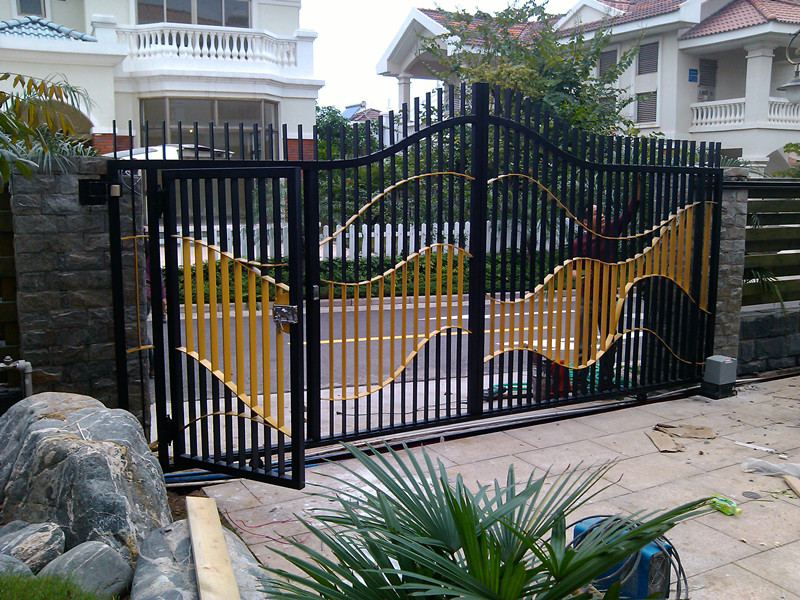 镀锌铁艺大门小区铁门欧式铁门别墅铁门工厂铁门不生锈厂家定制已售