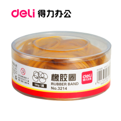 得力文具用品 批发 橡皮筋 3214橡胶圈 50g 办公用品 乳胶圈皮筋