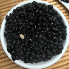 白仁黑豆黑豆豆浆黑芸豆白芯黑豆可以药用无抛光优质黑扁豆 500g
