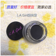 美国L.A. GIRL Gel Liner Kit眼线膏/胶 送笔刷子持久防水不掉色