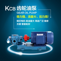 KCB齿轮油泵三相380v机油柴油泵高压输油泵自吸泵抽油泵液压油