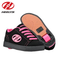 美国正品heelys暴走鞋 男女儿童 单轮休闲款运动轮滑鞋 7676