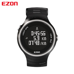 EZON宜准户外手表智能GPS跑步计步防水游泳多功能运动电子表G1