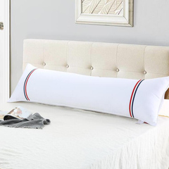 送全棉枕套1.2m双人枕头1.8米护颈椎长枕芯成人情侣1.5水洗长枕头