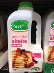 澳洲包税直邮Green's Pancake Shake班戟粉松饼粉华夫粉薄煎饼粉