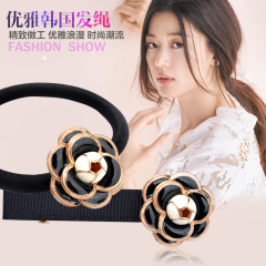 Jiang Han Fan first Korea retro high elastic rubber bands thick rope of hair band hair hair accessories