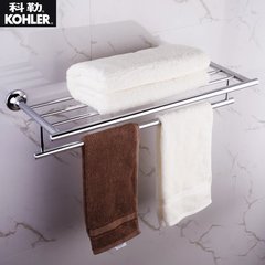 科勒正品Kohler浴室五金挂件 可乐瑞24"双层浴巾架毛巾架K-13448T