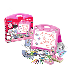 包邮 Hello Kitty凯蒂猫多功能手提画架绘画画板 儿童写字板 随机