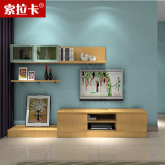 上海定制简约客厅组装电视柜卧室电视柜订做小户型简易视听组合柜
