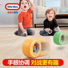 littletikes美国小泰克疯狂弹跳车轮 儿童发条玩具