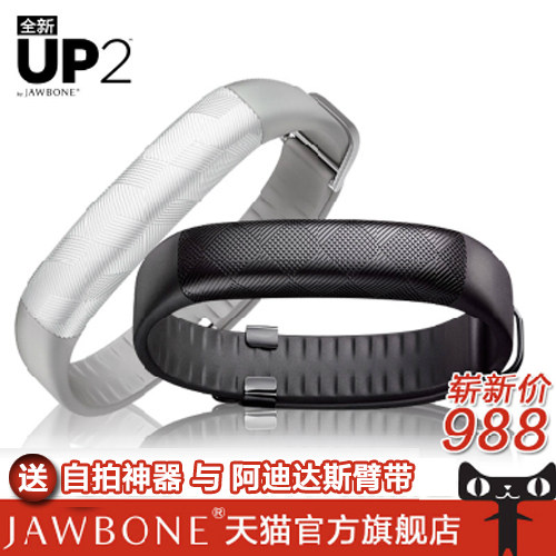 JAWBONE 卓棒 新一代 UP2 手环