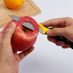 德式设计不锈钢水果刀厨房刀具家用果皮刀剥皮刀