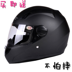 正品V-21男女款全盔 摩托车跑车保暖头盔跑盔安全帽冬盔配送围脖