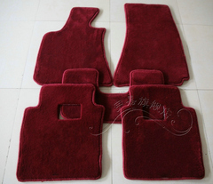 14新款玛莎拉蒂总裁V6V8吉博力Ghibli羊毛可水洗汽车地毯脚垫定制