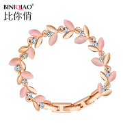 Korean fashion jewelry Opal jewelry holiday gifts Austria Crystal bracelet ears accessories women