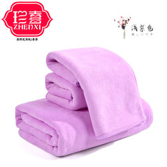 纳米浴巾 毛巾 方巾成人三件套装美容院专用比纯棉柔软吸水不掉毛