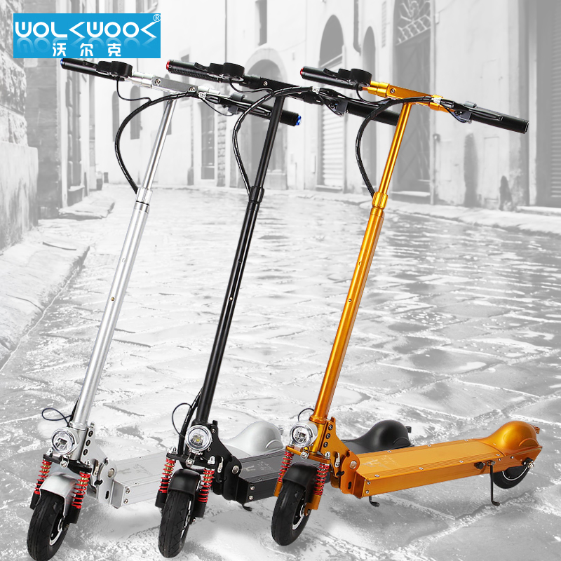 Volcker Electric Scooter Scooter adult Folding Two Mini small-scale a storage battery car Electric vehiclein the Bike/Riding equipment/Parts and Accessories , Bicycle Vehicle , Electric car balance category - from Buy2taobao.com to provide professional Taobao agent buy service