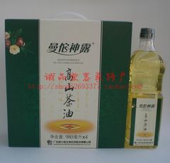 曼佗神露茶油高山茶籽油4支礼盒装纯正食用油梅州客家土特产