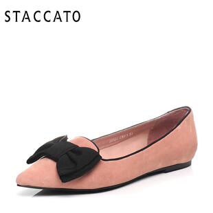 lv羊絨圍巾新款圖片 STACCATO 思加圖2020春季專櫃同款羊絨皮女單鞋J8101AM7 lv圍巾