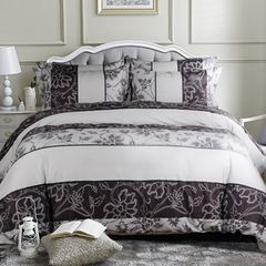 royalrose 欧式四件套纯棉埃及棉套件活性印染全棉4套件床单被套