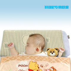 新款夏季婴儿枕头凉席套宝宝记忆枕枕套宝宝亚麻冰丝凉席凉套正品
