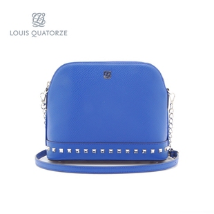 louis vuitton最出名的 LOUIS QUATORZE瑞克朵絲女士鉚釘單肩斜挎包貝殼小包LLHL2TL40FA9 louisvuitton