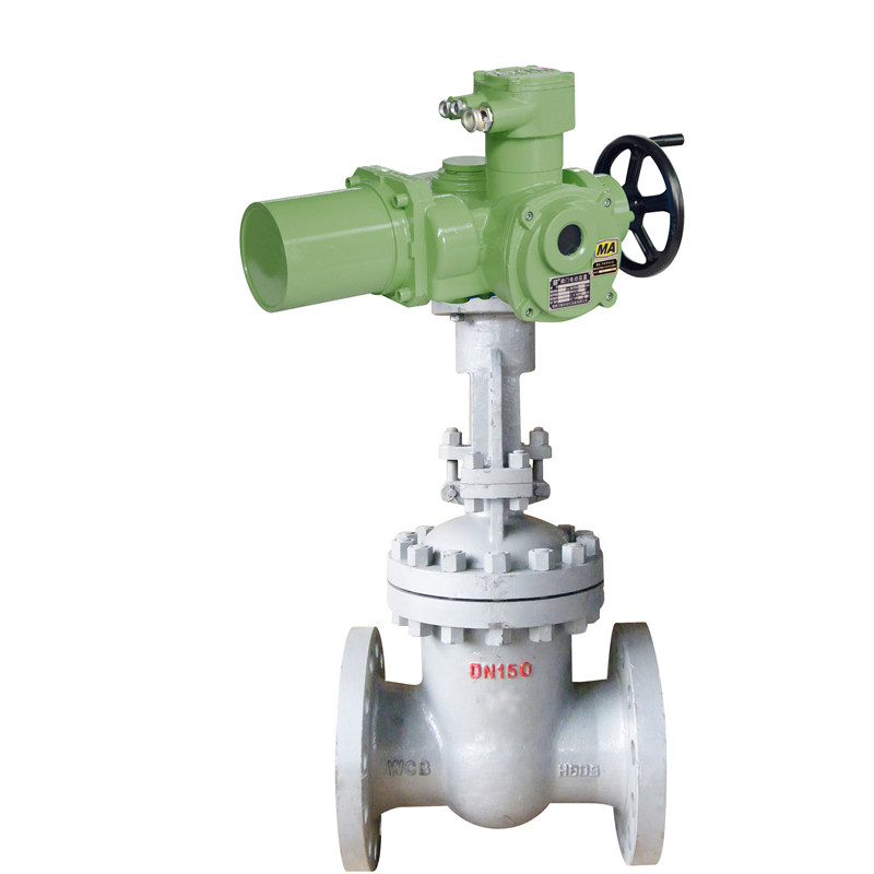 wcb铸钢电动法兰闸阀z941h16czw开关型电装户外型电动闸阀