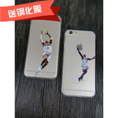 篮球nba创意外壳阿伦艾弗森手机壳iphone6/5s/6plus苹果6s保护壳