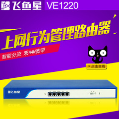 飞鱼星VE1220企业路由器上网行为管理路由器多WAN智能限速VPN