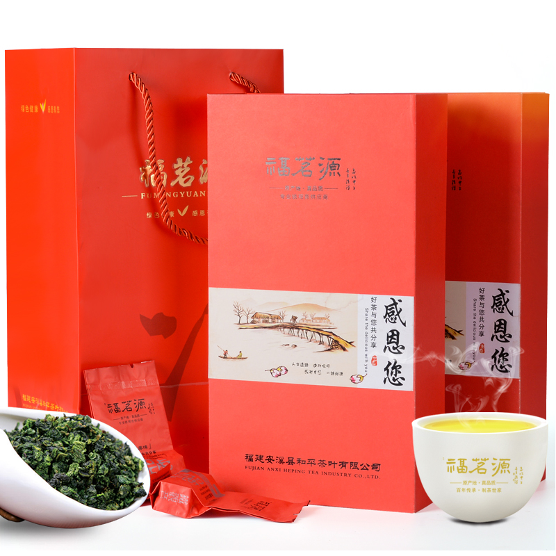 茶叶礼盒装 铁观音 2016安溪乌龙茶新茶浓香型250克 手工茶 茶叶产品展示图1