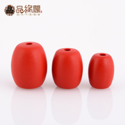 Edge of barrel bead across the GE natural cinnabar beads dingzhu Yao Pearl loose beads DIY Xingyue Puti Zi beads Accessories Accessories