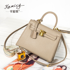 Kamicy/Camilla Qi winter Europe 2015 new portable bag shoulder Crossbody bag flashes Kelly bag