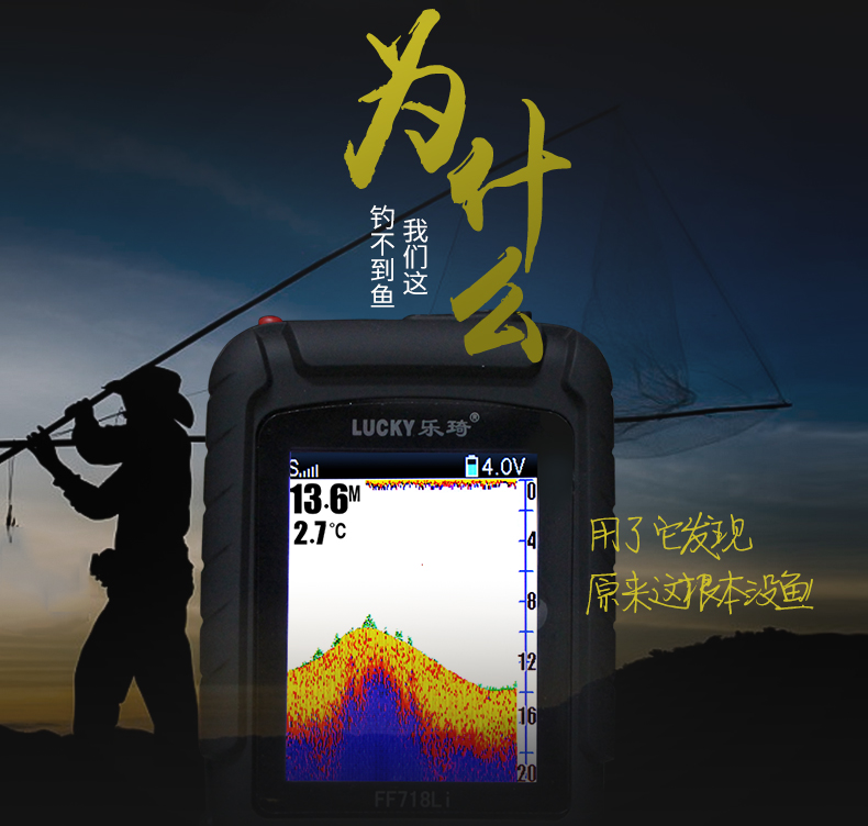 Yue Qi Dual use host charge waterproof Lattice Fish Finder Wired wireless Size Terrain visualin the Outdoor/Mountaineer/Camping/Travel Goods , Fishing equipment , Fish Finder category - from Buy2taobao.com to provide professional Taobao agent buy service