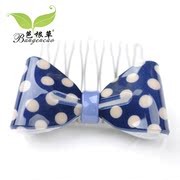 Bagen Butterfly grass wave first plug the comb bangs hair clip comb hair clip hair ornament hairpin hair accessories Korea jewelry