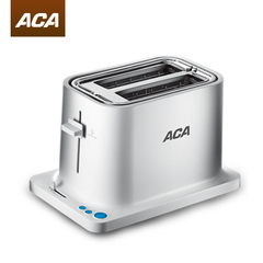 ACA/北美电器 AT-P0802C多士炉烤面包片 不锈钢宽槽 5档烧色包邮