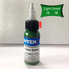 进口纹身色料 新装进口银丹斯色料Light Green 浅绿色 特价包邮