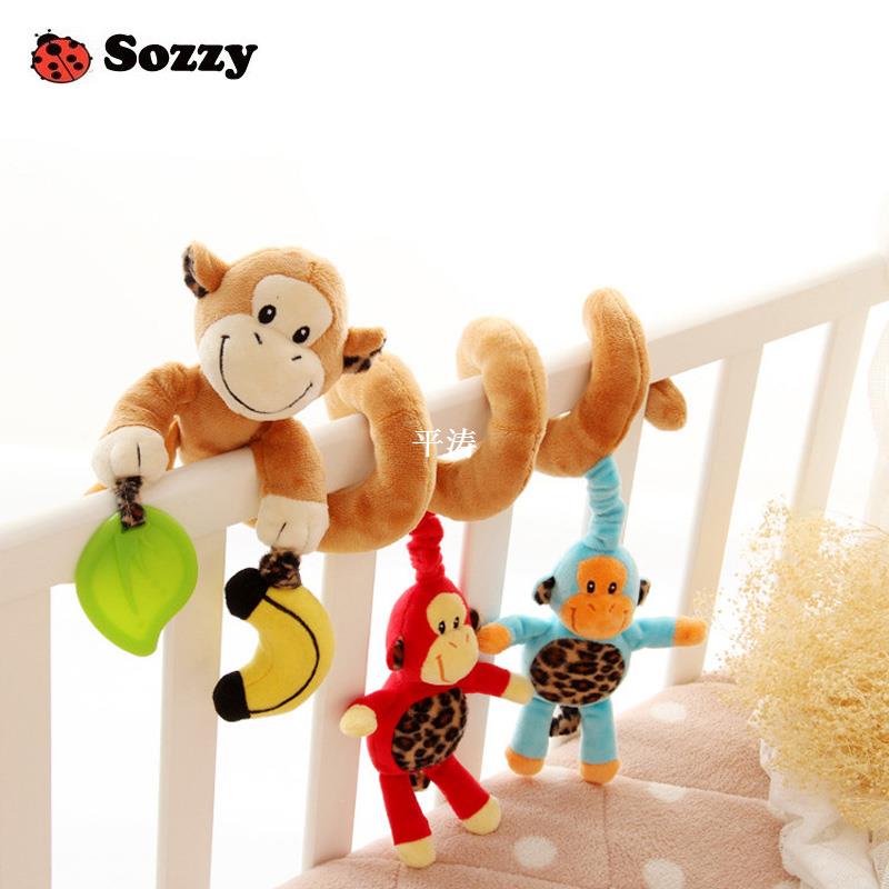 Animal Activity Crib Hanging Toys Spiral Baby Musical在類目 農機/農具/農膜, 農業工具, 農用包裝器具中 - 來自Buy2taobao.com提供專業的淘寶代購服務