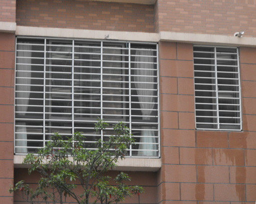 绿娃固定式彩钢防盗窗 新式防盗窗防护窗 无锡包安装特惠价118元已售