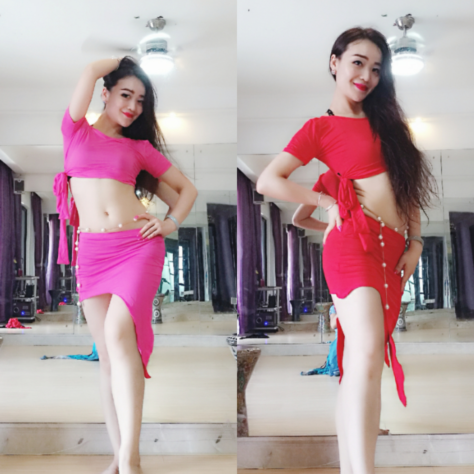 SWEGAL America belly Belly Dance Practice suit Belly Dance Practice Color optionalin the Sports/Yoga/Fitness/Fans supplies , Dance/Aerobics/Gymnastics , Belly dance , Belly Dance Set(Costumes) category - from Buy2taobao.com to provide professional Taobao agent buy service