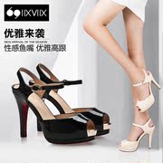 IIXVIIX new high in summer with fish head buckle sandal women shoes SN42111802