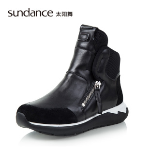 gucci太陽眼鏡推薦 sundance 太陽舞冬季款 牛皮輪胎底高幫女鞋短靴 S6522012 gucci太陽鏡價格