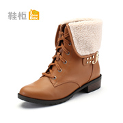 Shoebox shoe women's shoes women's boots for fall/winter England tide Martin boots winter shoes and ankle boots women's boots women boots