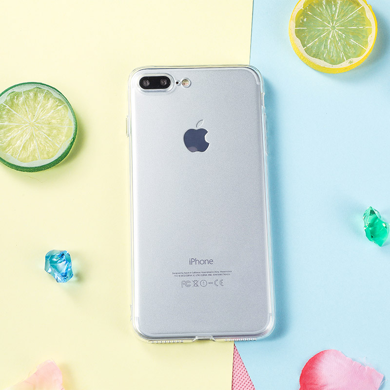 iphone7透明手机壳苹果7plus软壳6s全包边手机套防摔壳5se硅胶壳产品展示图1