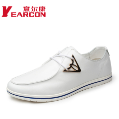 Erkang authentic spring 2015 new men's shoes fashion trend leather strap shoes men's casual shoes