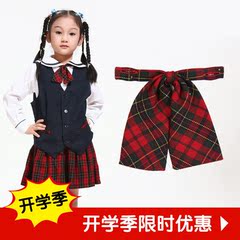 美丽奥正品深圳小学生秋冬装女制服-女生冬礼服领花